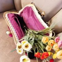 کیفهای مجلسی روباندوزی شده|کیف، کفش، کمربند|اردبیل, |دیوار