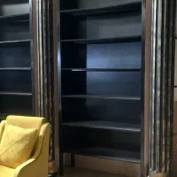 ۱۴ قفسه آهنی دکور رگال چوبکار مانکن(معاوضه)