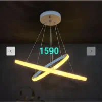 حراا*ج لوستر مدرن شیک جدیدبعلت تغییرشغل ریموت دار|لوستر و چراغ آویز|رشت, کوی جام جم|دیوار