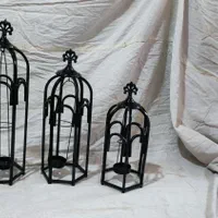 فانوس عربی سه تایی|صنایع دستی و سایر لوازم تزئینی|آفتاب, |دیوار