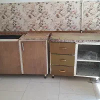 کابینت فلزی دست دوم سه تیکه باهم ۷۵۰۰ چناران