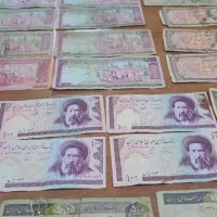 فروش سکه احمد شاه قاجار و تعدادی اسکناس|کلکسیون سکه، تمبر، اسکناس|رشت, رشتیان|دیوار