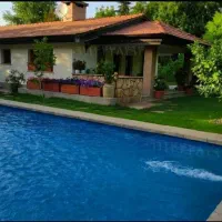 ویلا باغ بهشتی 1200متری با استخر چهار فصل