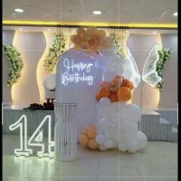 بادکنک آرایی مراسم و اجرای آتش بازی مجاز