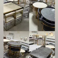 پخش میز غذاخوری فلزی آبکاری فورتیک کار تهران