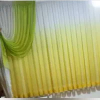 ۳عدد پرده کم کارکرد و پشت پرده ای اندازه هازده شده