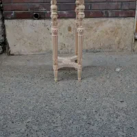 میز آباژور یا استند تمام چوب|مبلمان خانگی و میز عسلی|تبریز, |دیوار