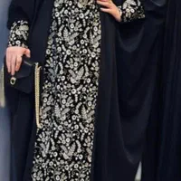 عبا مخمل سوزن دوزی|لباس|کرج, برغان|دیوار