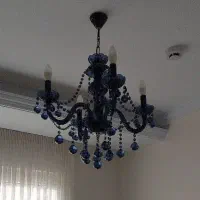 لوستر۴شاخه باکارات شیک