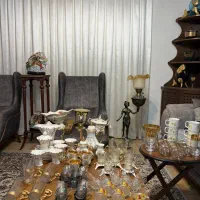 حراج ظروف منزل دکوری تزیینی شمعدان گلدان آنتیک|حراج|تهران, ونک|دیوار