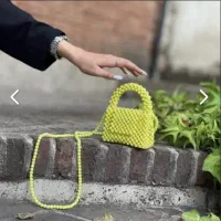 کیف مینی بگ (مروارید بافی) زیر فیمت بازار|کیف، کفش، کمربند|مشهد, شهرک شهید باهنر|دیوار