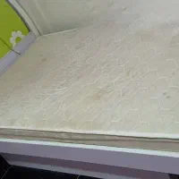 تخت یک‌نفره MDF همراه تشک