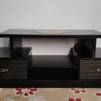 میز تلویزیون های گلاس براق در حد نو