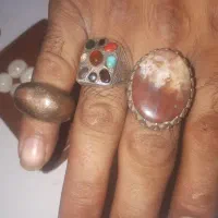 انگشتر ۹جواهر وشجر