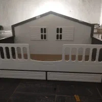 تخت مدل کلبه|تخت و سرویس خواب|کرمانشاه, |دیوار