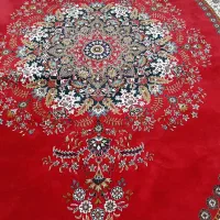 دو تخته فرش ۷۰۰ شانه تمام نخ قرمز فروشی*|فرش|تهران, مسعودیه|دیوار