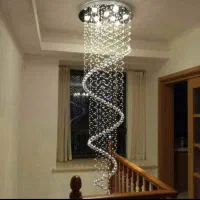 لوستر الماس. کریستالی مدل مارپیچ. AC light|لوستر و چراغ آویز|تهران, سنگلج (شاپور)|دیوار