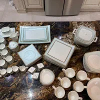 سرویس چینی۱۲ نفر رزنتال مستقیم آلمان سوپررویال خاص|ظروف سرو و پذیرایی|تهران, سازمان برنامه شمالی|دیوار