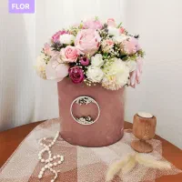 باکس مخملی گل