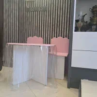 میزوصندلی صورتی دخترانه|اسباب و اثاث بچه|مشهد, عبادی|دیوار