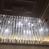 لوستر مدرن کنترلی با دو دیواری ست