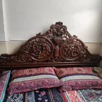 تخت خواب چوبی چشم نواز