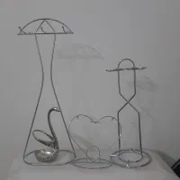استند وسایل و جا قاشقی قو