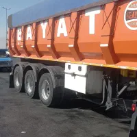 تریلی کمپرس بیات سه محورجفت لاستیک