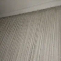 پرده حریر وتور و دستک