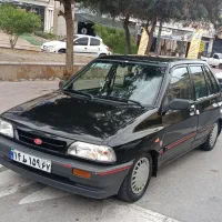 پرایدهاچبک مشکی مدل88اسپرت پلاک اصفهان کم کار111