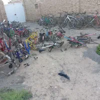 تنه و طوقه و لوازم دوچرخه استوک|دوچرخه، اسکیت، اسکوتر|تربت‌حیدریه, بالا ولایت|دیوار