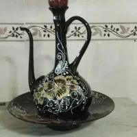 سینی وگلاب پاش دکوری زیبا