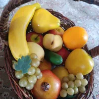 ظرف میوه مصنوعی تمیز و شیک مناسب دکوری|ظروف سرو و پذیرایی|تهران, مینابی|دیوار