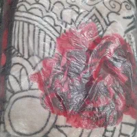 پتو گل برجسته