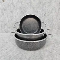 سرویس ماهیتابه سه تایی تفلون گرانیتی درجه یک