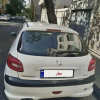 پژو ۲۰۶ سفید مدل ۸۱