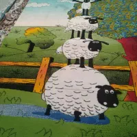 قالی کودک|فرش|اهواز, بهارستان|دیوار