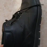 کفش چرم مردانه مشکی