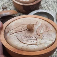 قندان چوبی|ظروف سرو و پذیرایی|رشت, گلباغ نماز|دیوار