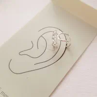 ایرکاف نقره نگینی سفید، درخششی مدرن برای استایل تو|بدلیجات|ارومیه, |دیوار