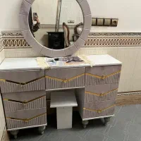 جاکفشی و میز اینه ست کاملا نو|جاکفشی، کمد، دراور|قم, شهرک سازمان آب|دیوار