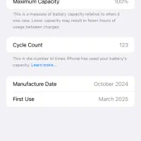 آیفون 16 پرومکس باتری 100 iPhone 16 Pro Max|موبایل|قم, زنبیل آباد|دیوار