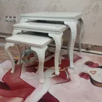 سه عدد عسلی چوبی|مبلمان خانگی و میز عسلی|اردبیل, |دیوار