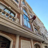 نماشویی نماشور شستشوی نما کار در ارتفاع سوله