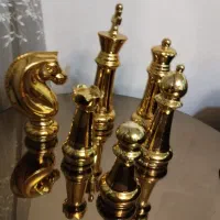 دکوری طلایی شطرنج