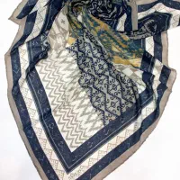 روسری حریرکرپ سایز 120