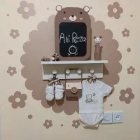 شلف دیواری پی وی سی و روس