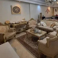 مبلمان استیل چوب گردو کار دست ست کامل|مبلمان خانگی و میز عسلی|تهران, پاسداران|دیوار