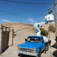 خدمات بالابر نیسانی (کار در ارتفاع ۱۵ متر)|خدمات پیشه و مهارت|فسا, |دیوار