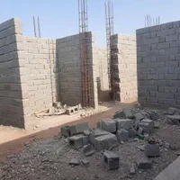 زمین نیمه ساخت طرح دو طبقه